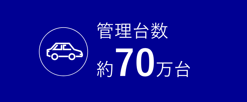管理台数 約70万台