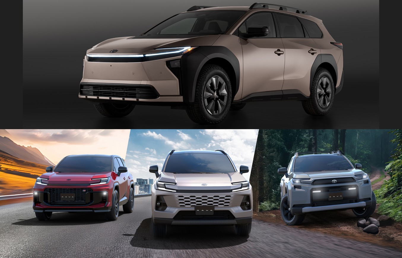 トヨタのBEV「bZ Woodland」と新型「RAV4」