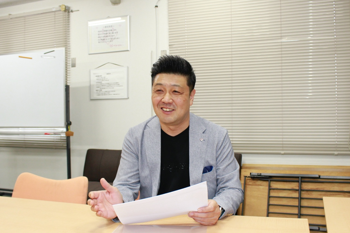 代表取締役 坂本 和徳氏の写真