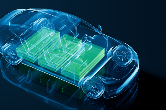 EVバッテリーは車体の下部に置かれていることが多い。