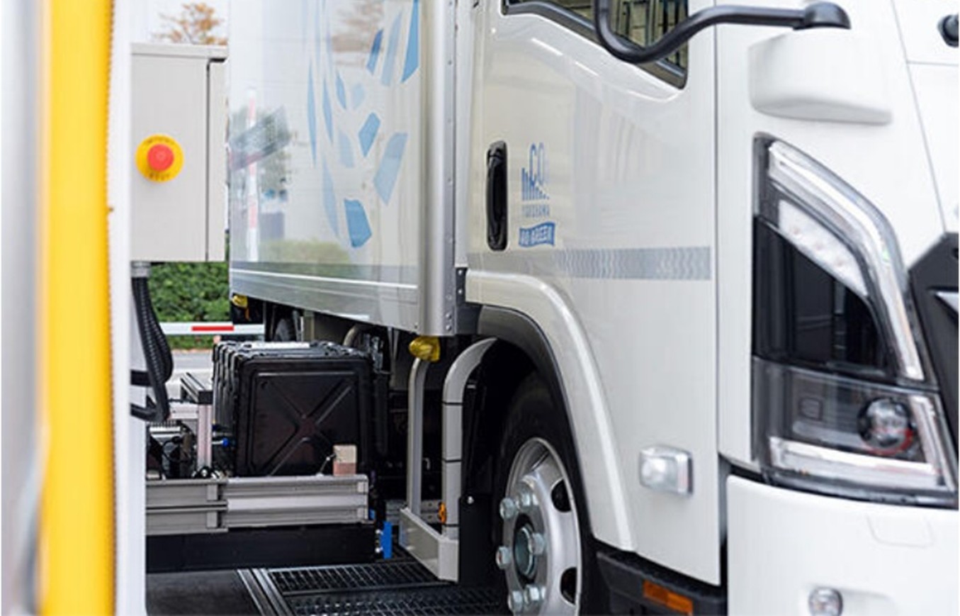 バッテリー交換デモンストレーション