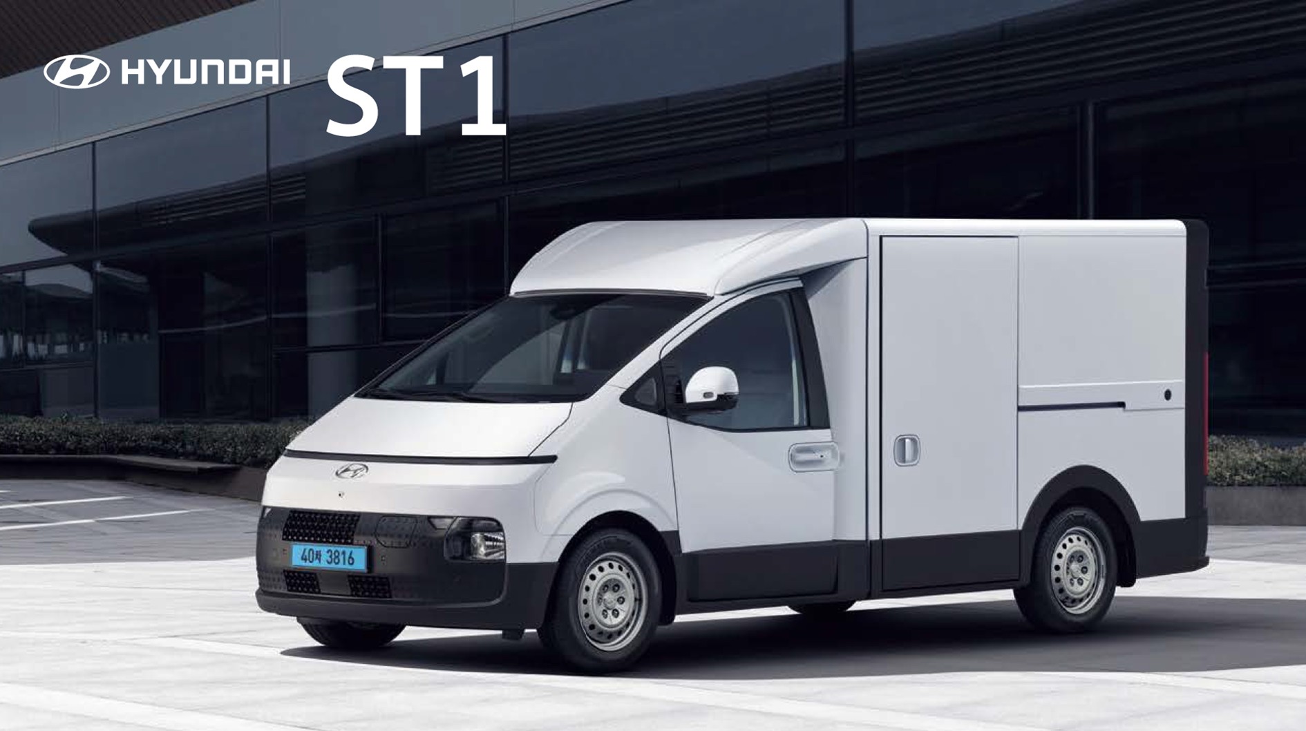 ホワイトハウス、Hyundaiの商用EV「ST1」を日本初公開