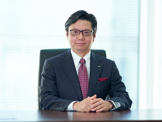 代表取締役社長　高島俊史の顔写真