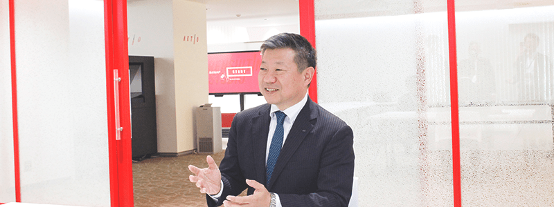 副社長執行役員・管理本部長 小沼 成人氏