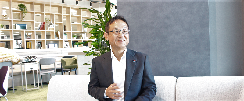 安全管理課 マネジャー青柳 卓氏の写真