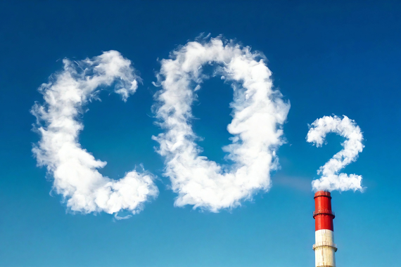 CO2と煙