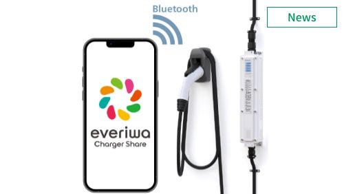 EV用「見せない普通充電器」がシェア型決済サービスと連携開始 　イメージ