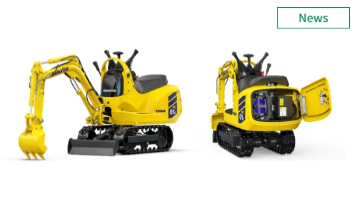 ホンダ、コマツと共同開発の電動マイクロショベル発売　イメージ