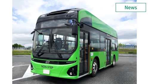 ヒョンデ中型EVバスELEC CITY TOWN、補助金交付へ　イメージ