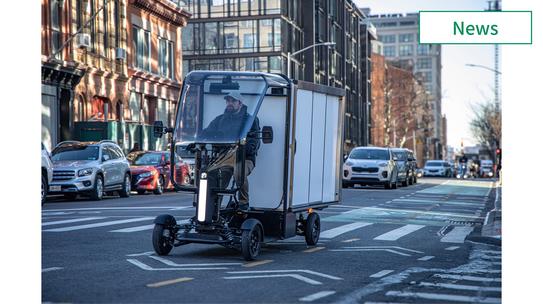 ホンダ、ラストマイル配送ソリューション「Fastport」発表　イメージ
