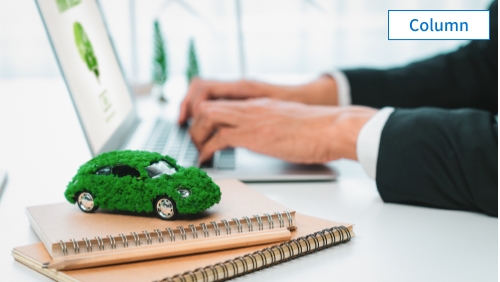車両管理担当者必見！　社用車のEVリースの流れを解説 　イメージ